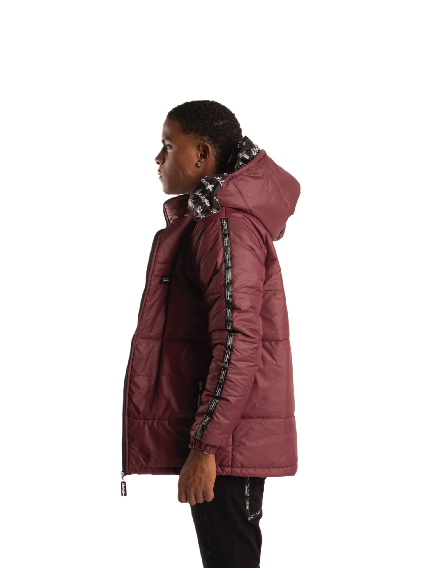 SF1 Puffer Jacket (Maroon)