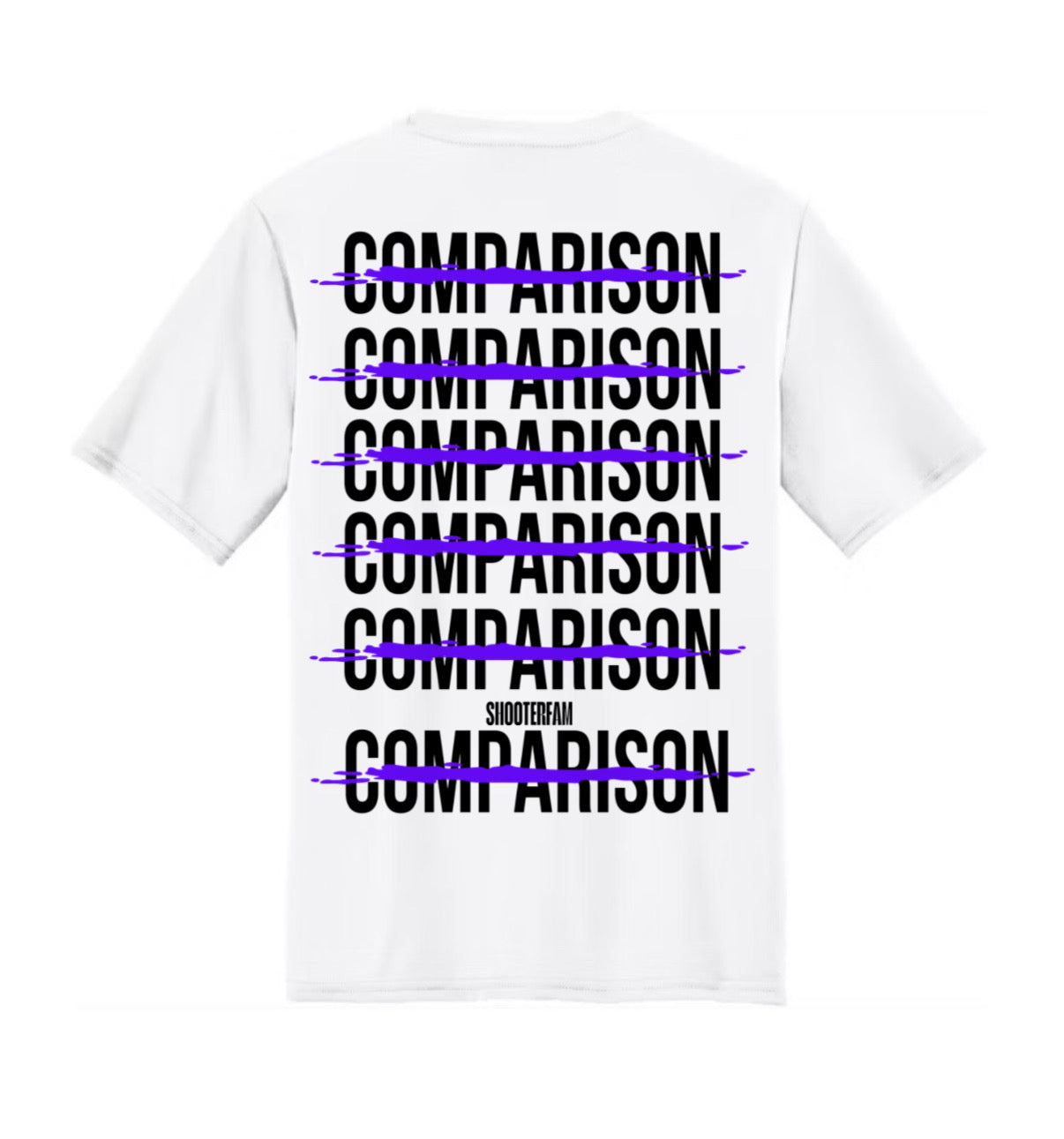WHITE 'NO COMPARISON' "JOKER" T-SHIRT (WHITE/GREEN)
