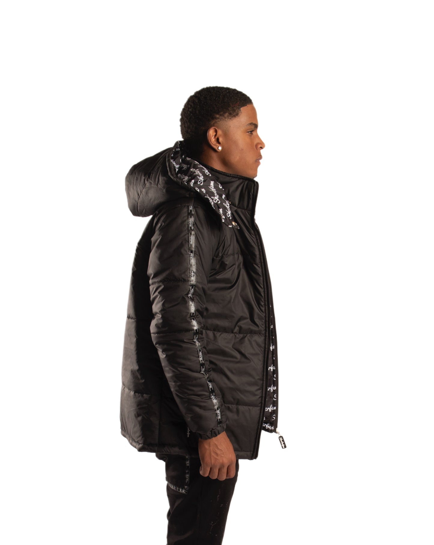 SF1 Puffer Jacket (Black)