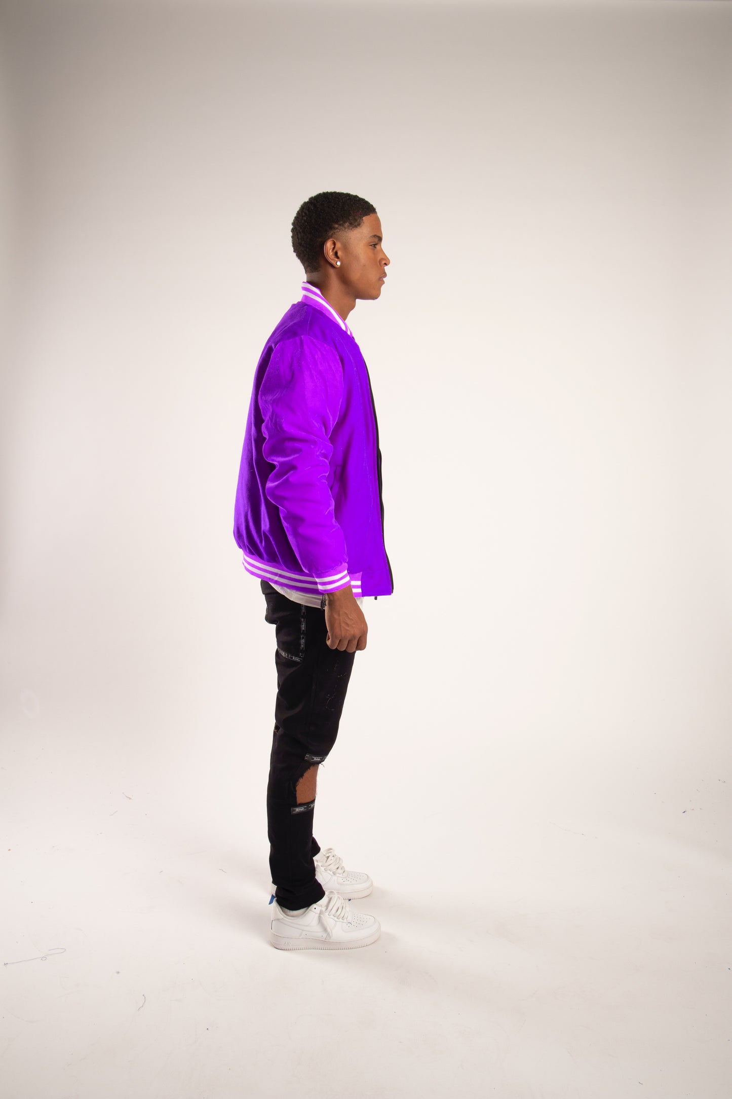 SF1 Varsity Zip Jacket (Purple)