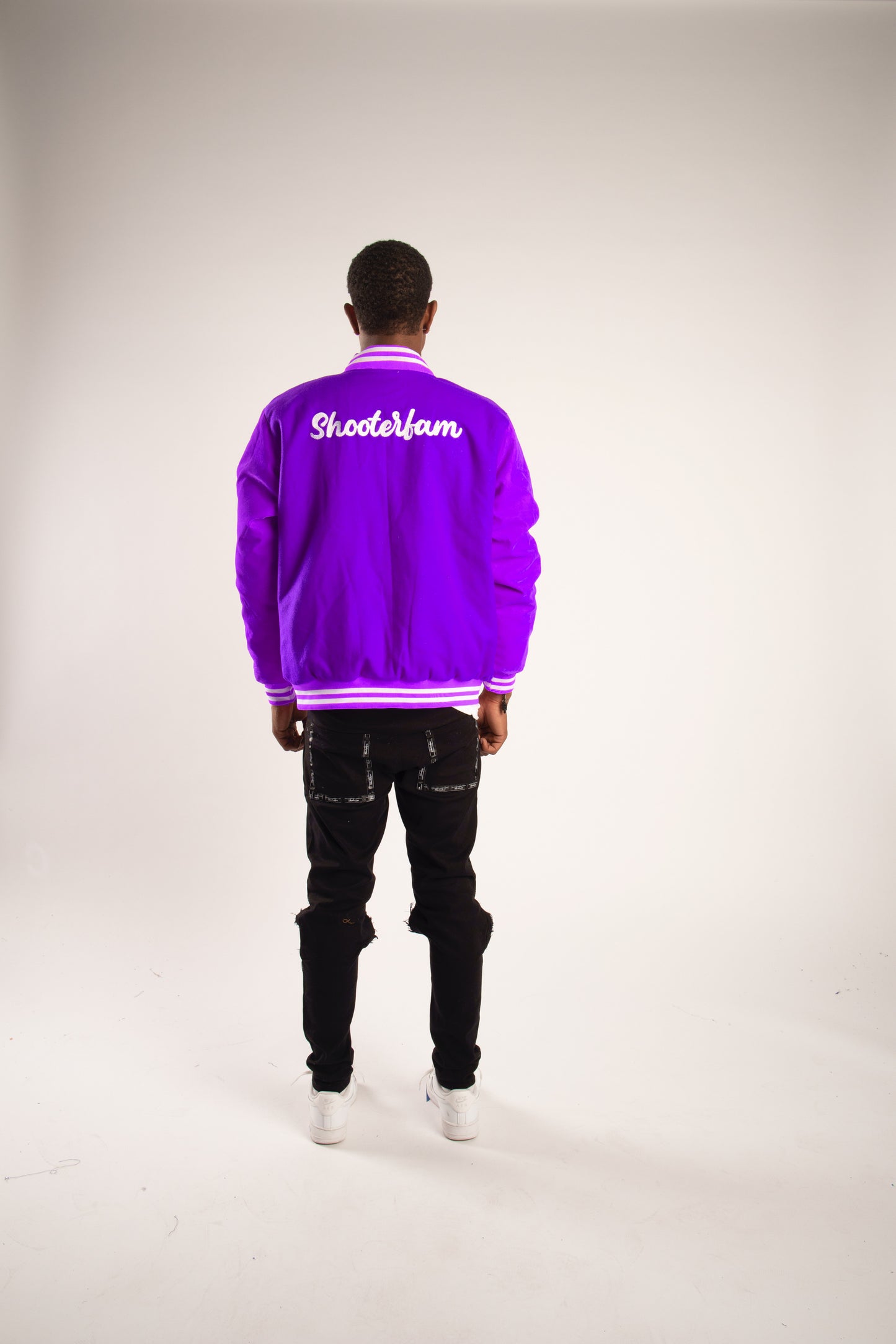 SF1 Varsity Zip Jacket (Purple)