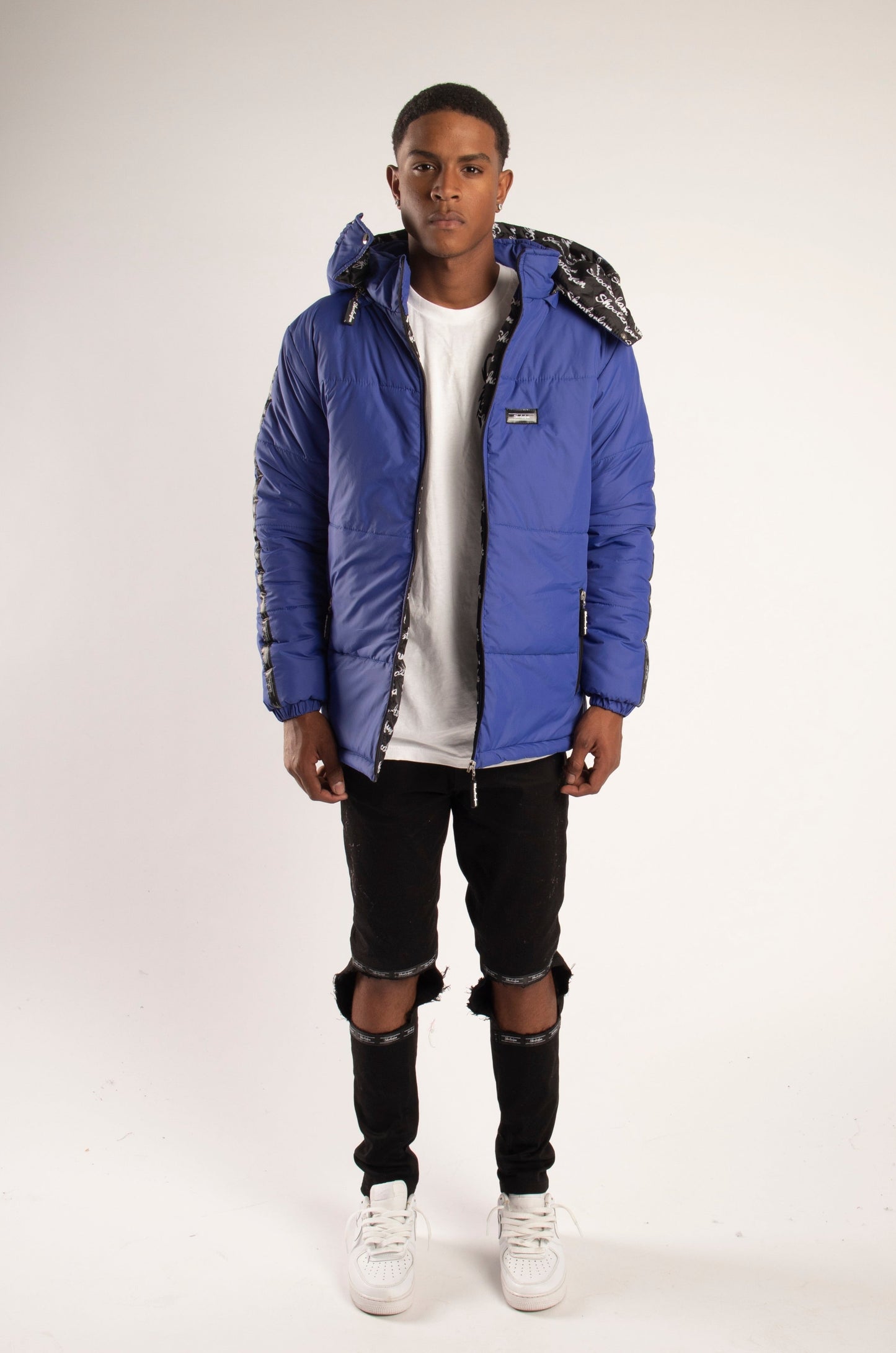 SF1 Puffer Jacket (Blue)