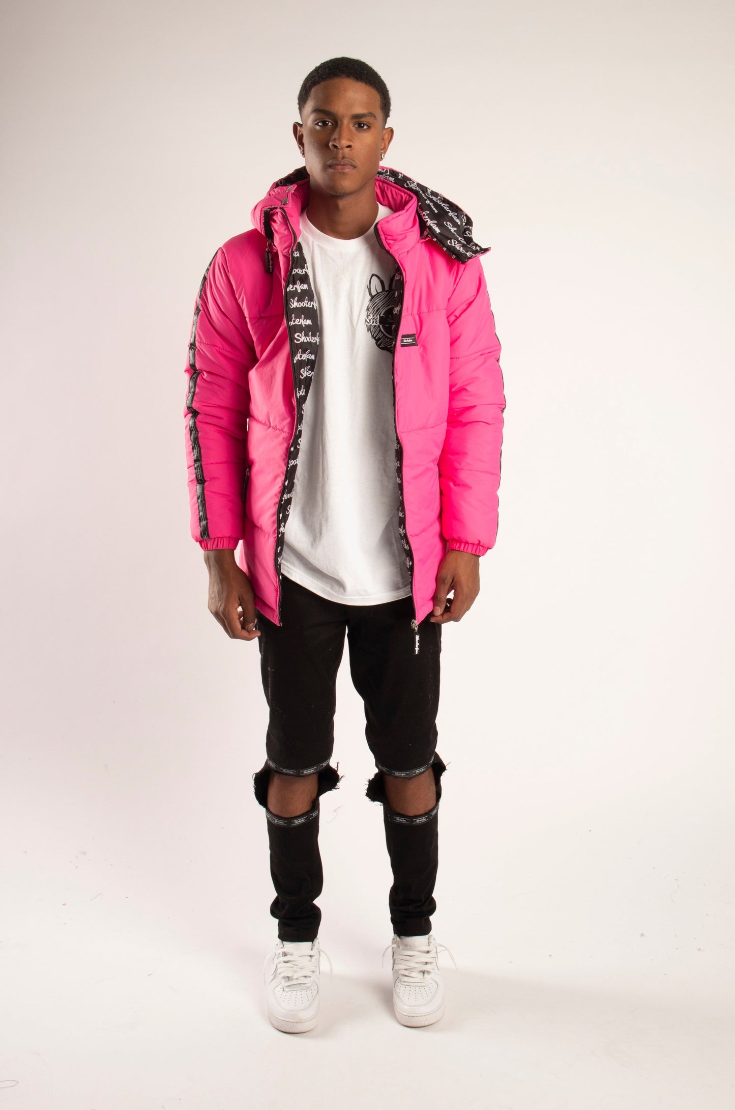 SF1 Puffer Jacket (Bubble Gum Pink)
