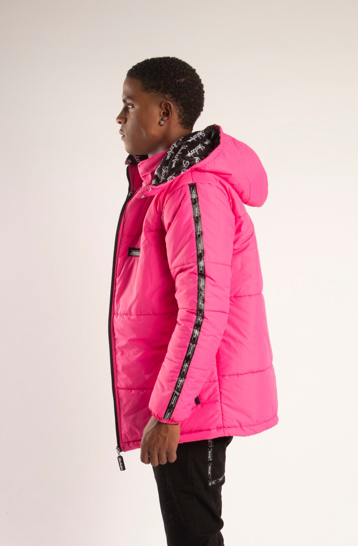 SF1 Puffer Jacket (Bubble Gum Pink)