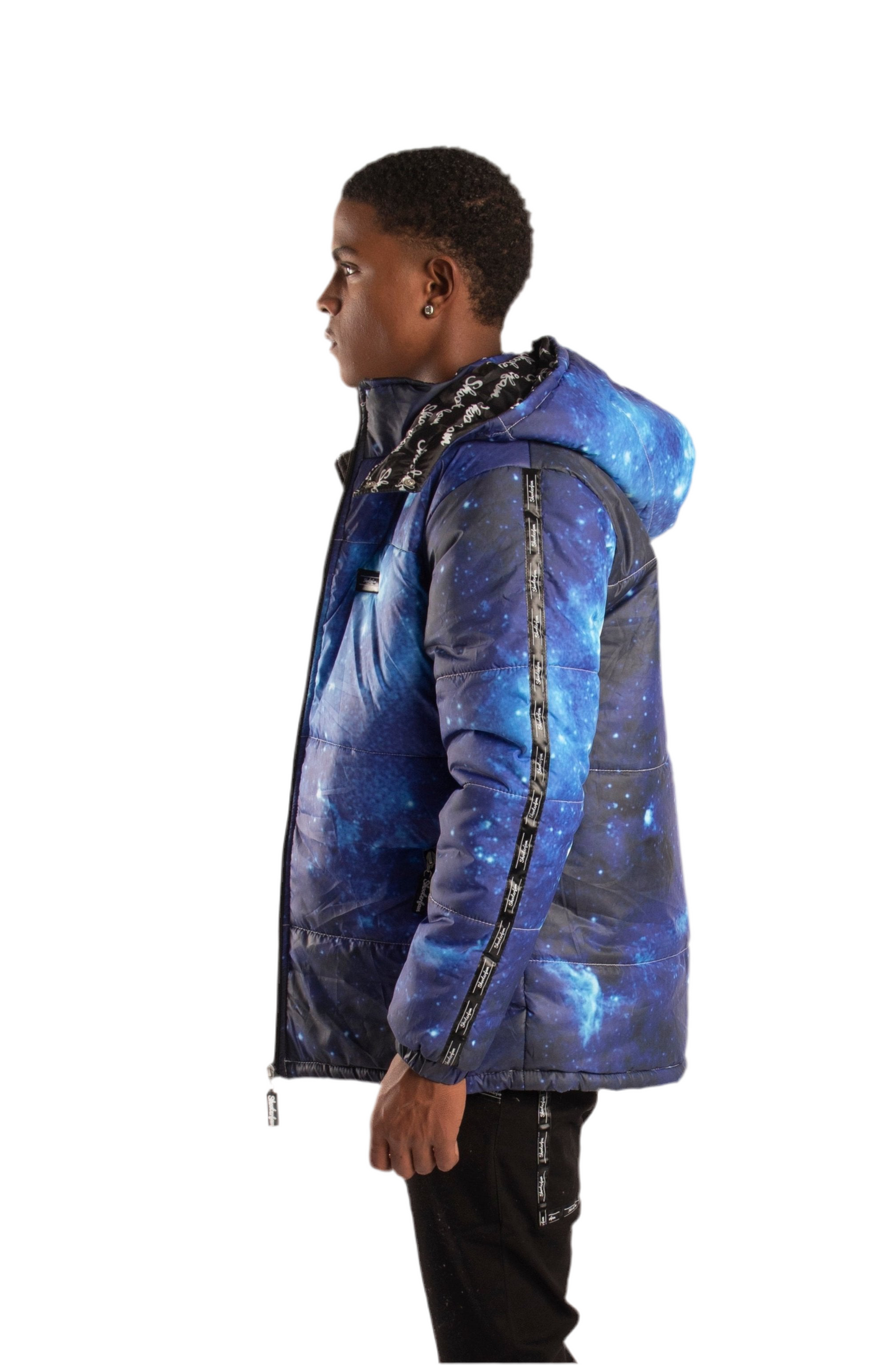 SF1 Galaxy Puffer Jacket (Blue)
