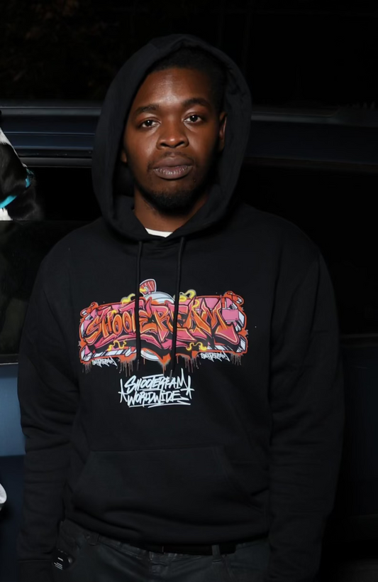 Introduction To Shooterfam Worldwide Hoodie (Black/Pink)(LIMITED)