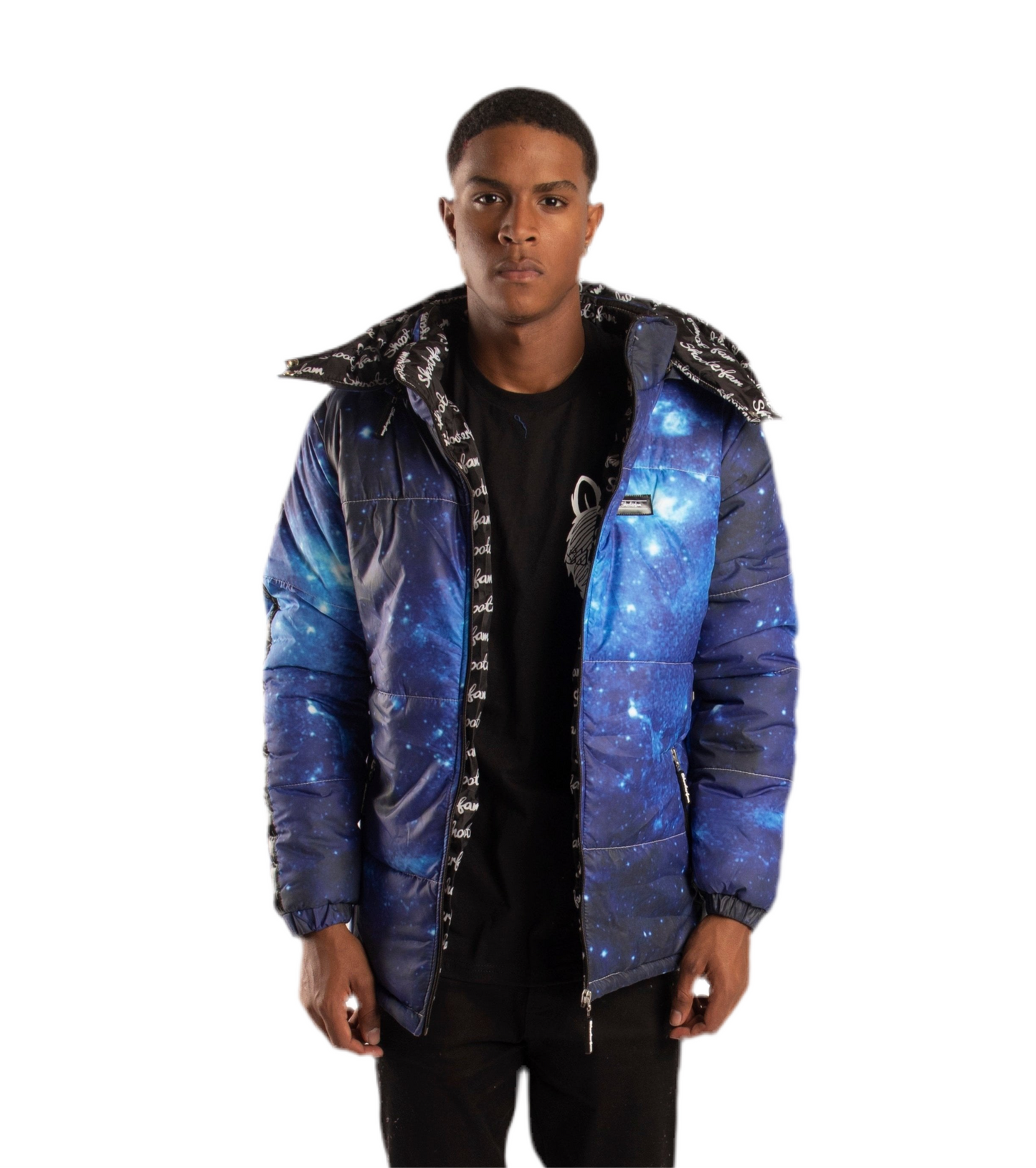 SF1 Galaxy Puffer Jacket (Blue)