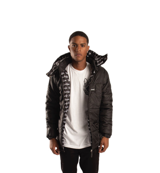 SF1 Puffer Jacket (Black)