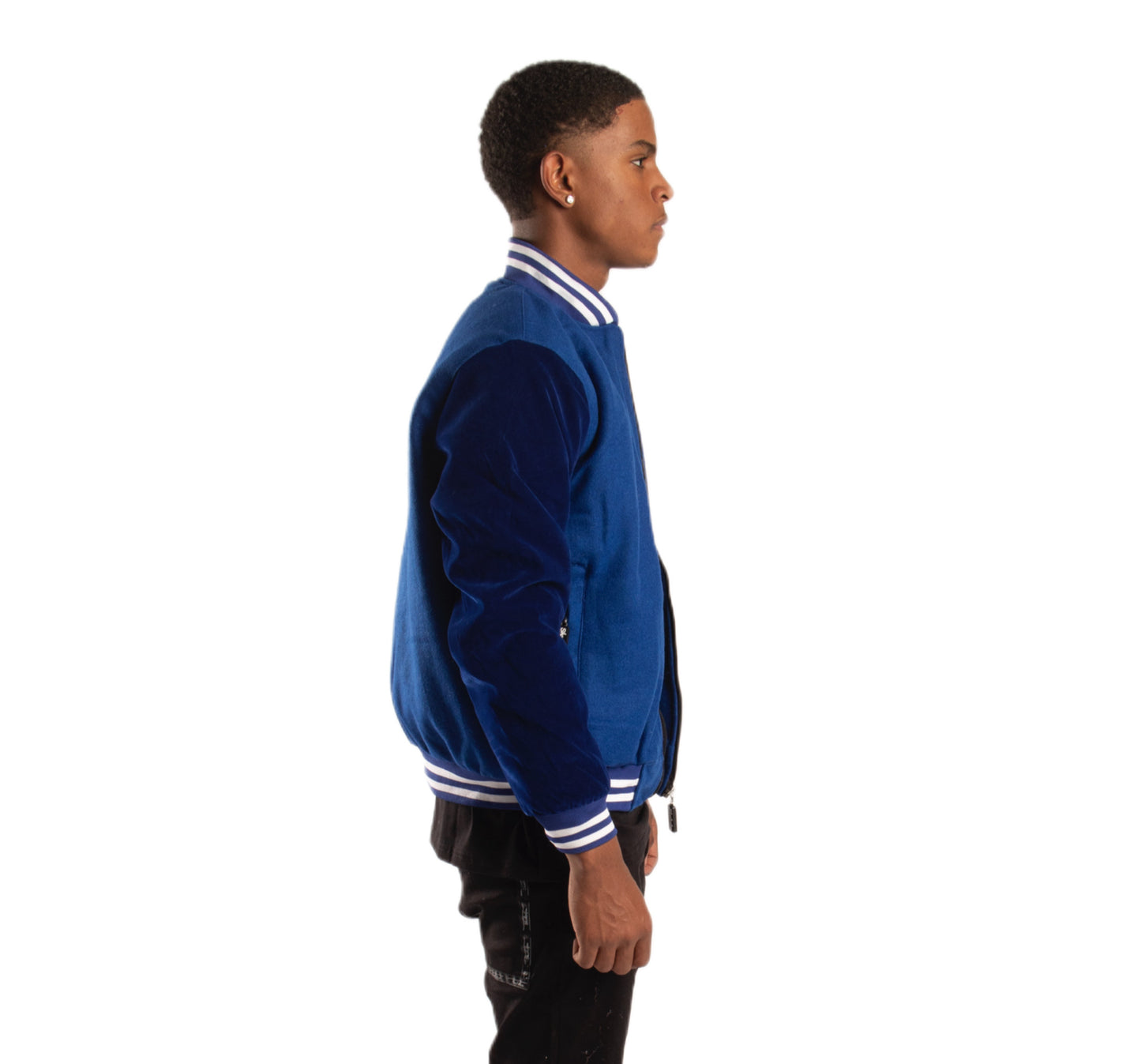SF1 Varsity Zip Jacket (Blue)