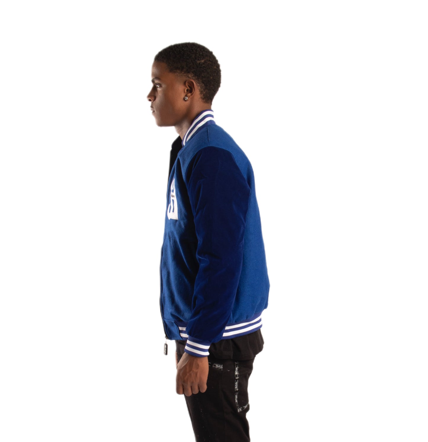 SF1 Varsity Zip Jacket (Blue)