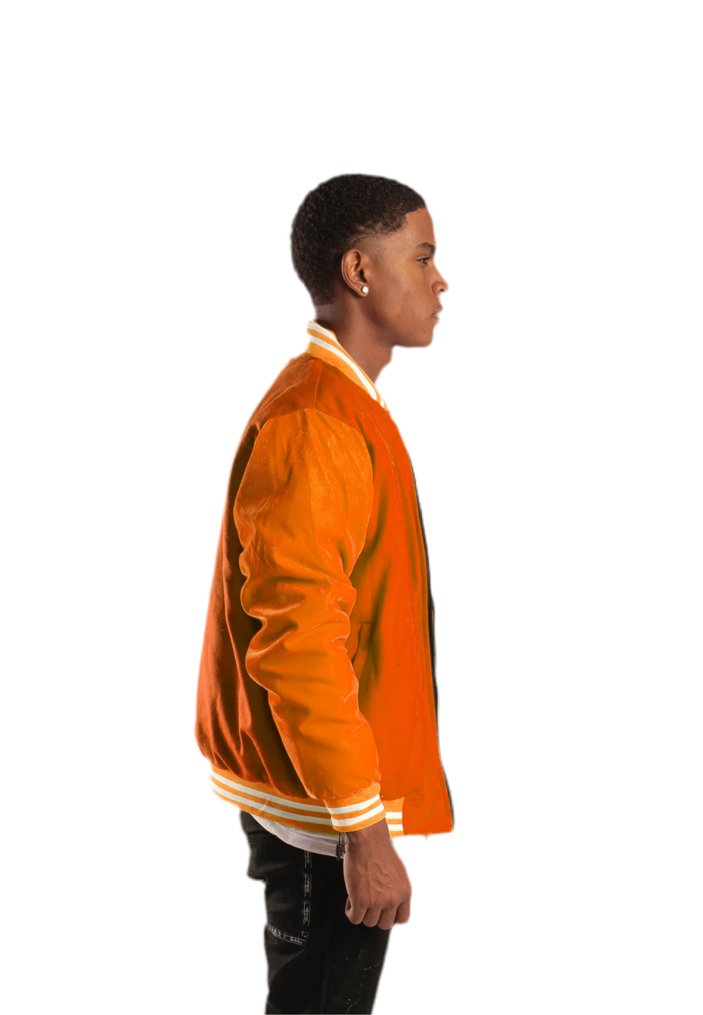SF1 Varsity Zip Jacket (Orange)