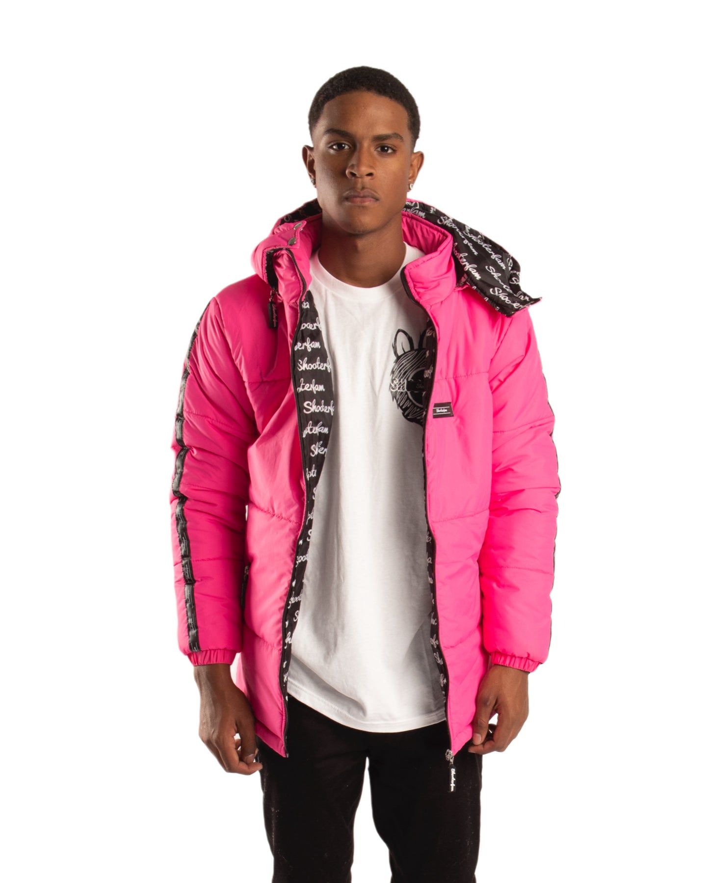 SF1 Puffer Jacket (Bubble Gum Pink)