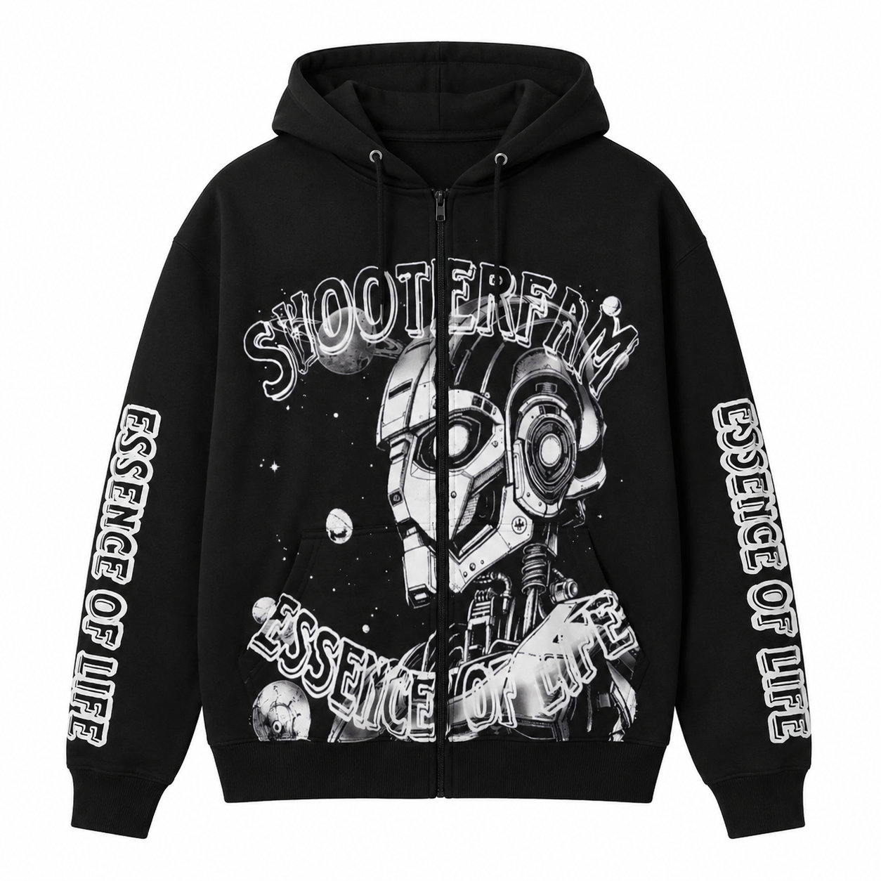 'ESSENCE OF LIFE' ZIP HOODIE