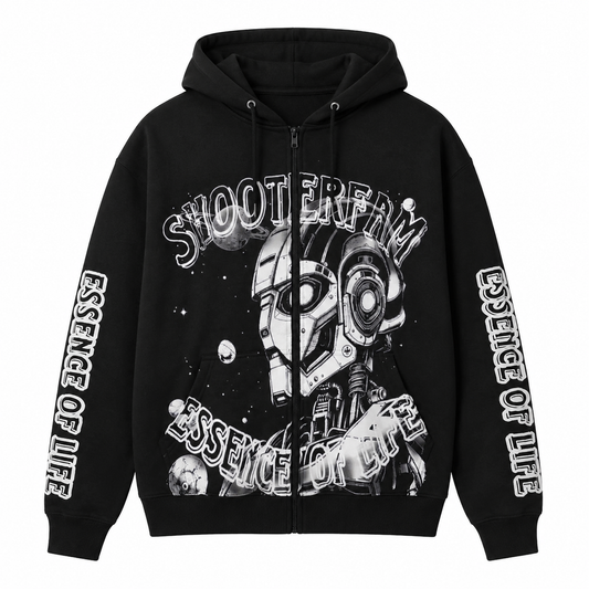 'ESSENCE OF LIFE' ZIP HOODIE