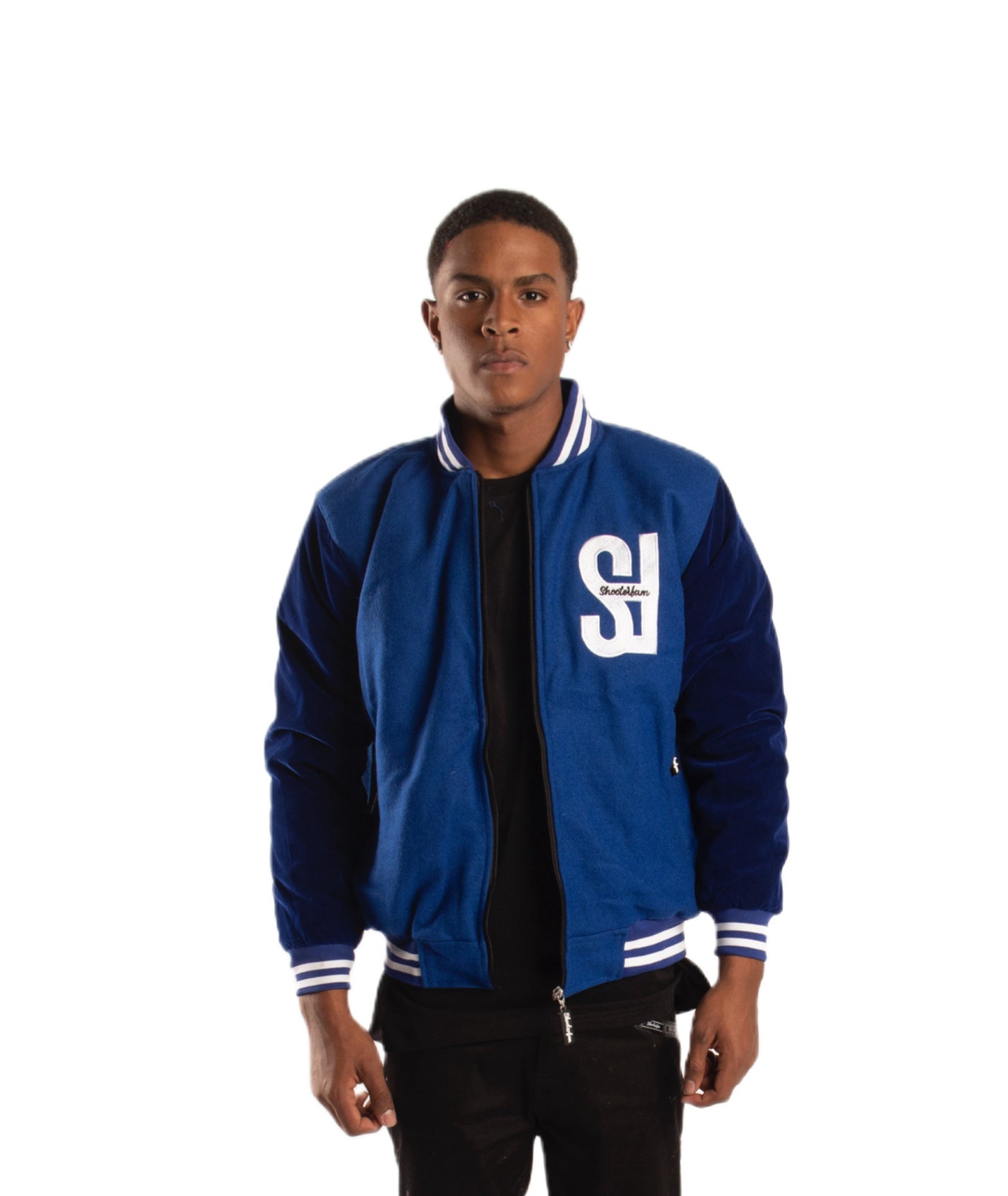SF1 Varsity Zip Jacket (Blue)