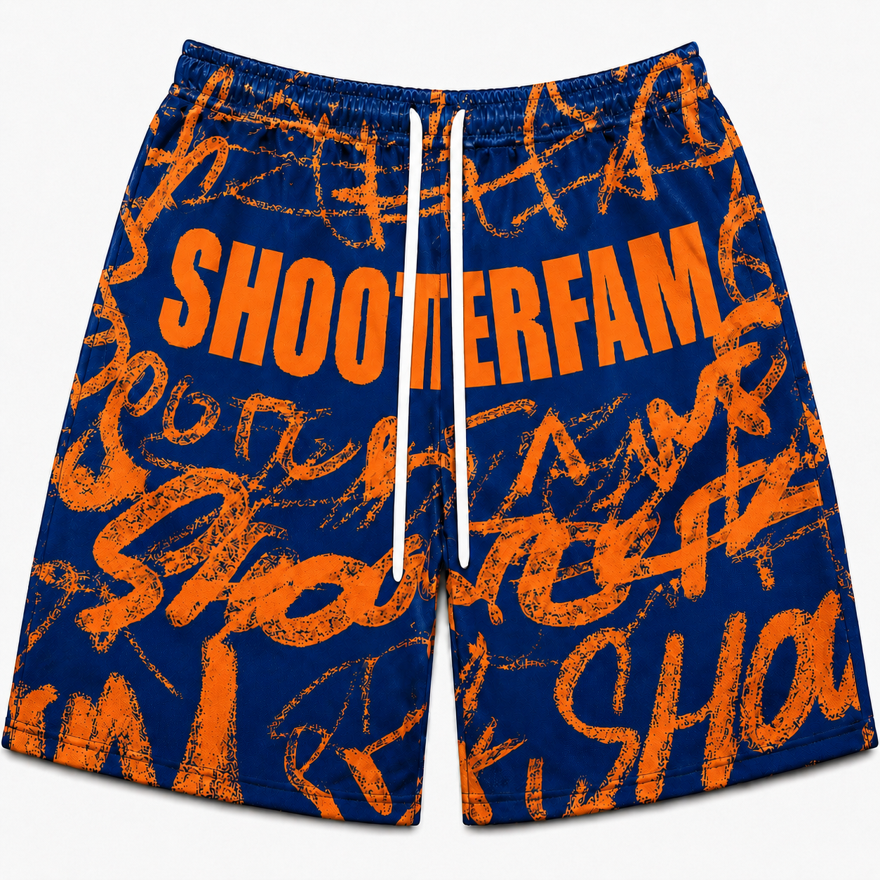 [LIMITED EDITION] 'NEW YORK KNICKS' MIDNIGHT BLUE 'GRAFITTI' SHORTS