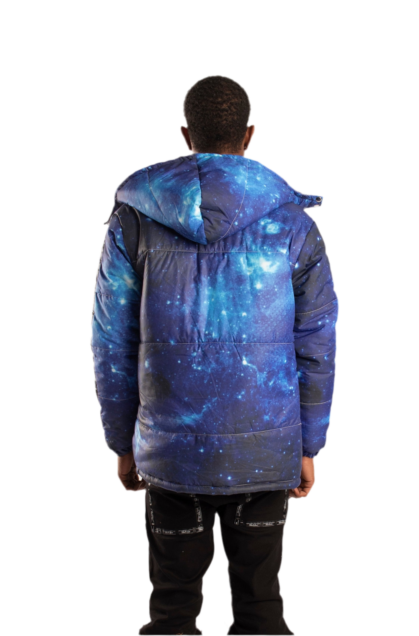 SF1 Galaxy Puffer Jacket (Blue)