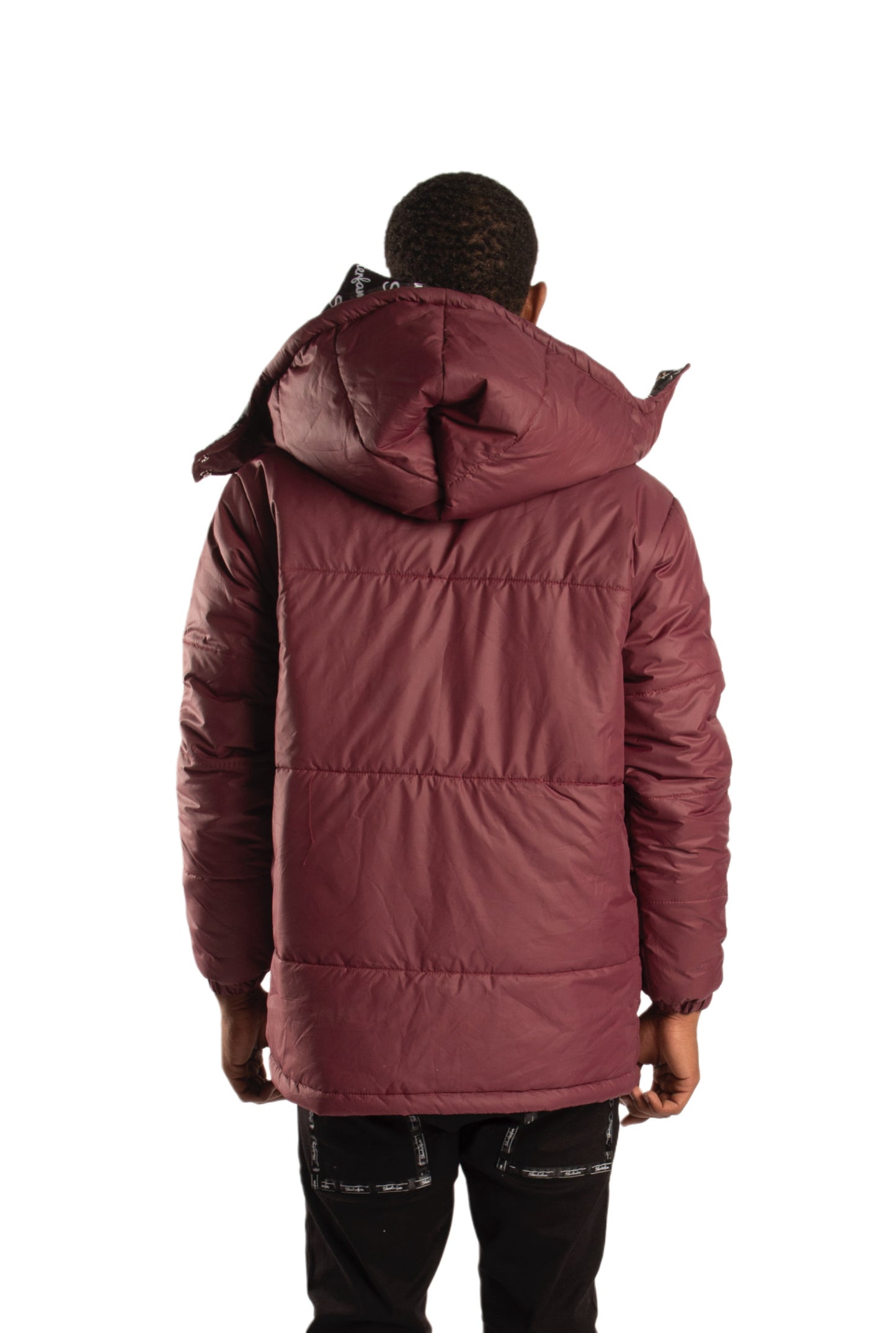 SF1 Puffer Jacket (Maroon)