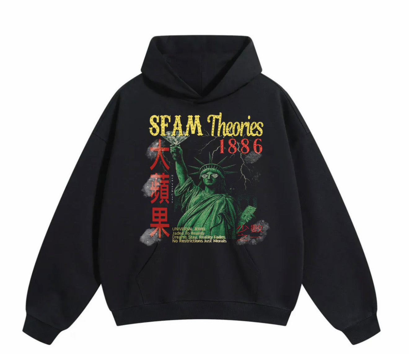 Black ‘Universal Jewel’ Hoodie
