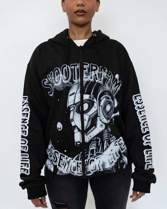 'ESSENCE OF LIFE' ZIP HOODIE