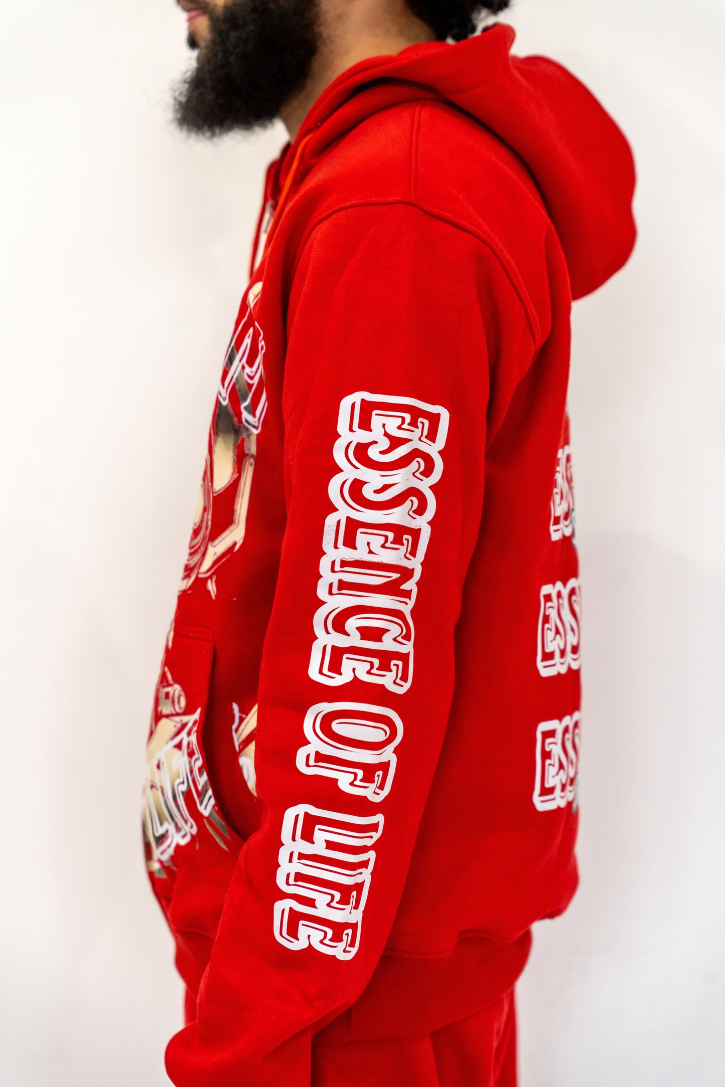 'ESSENCE OF LIFE' ZIP HOODIE