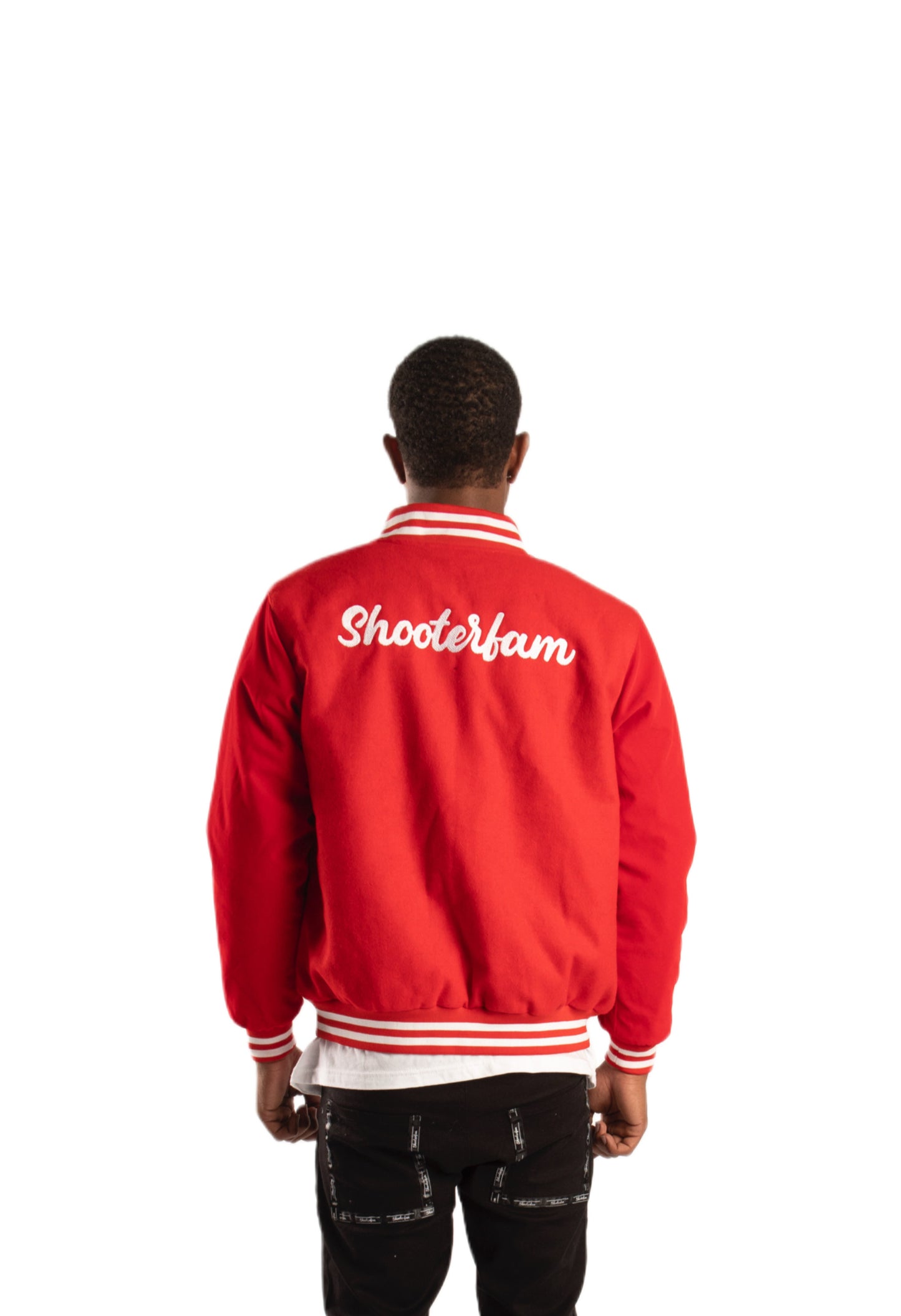 SF1 Varsity Zip Jacket (Red)