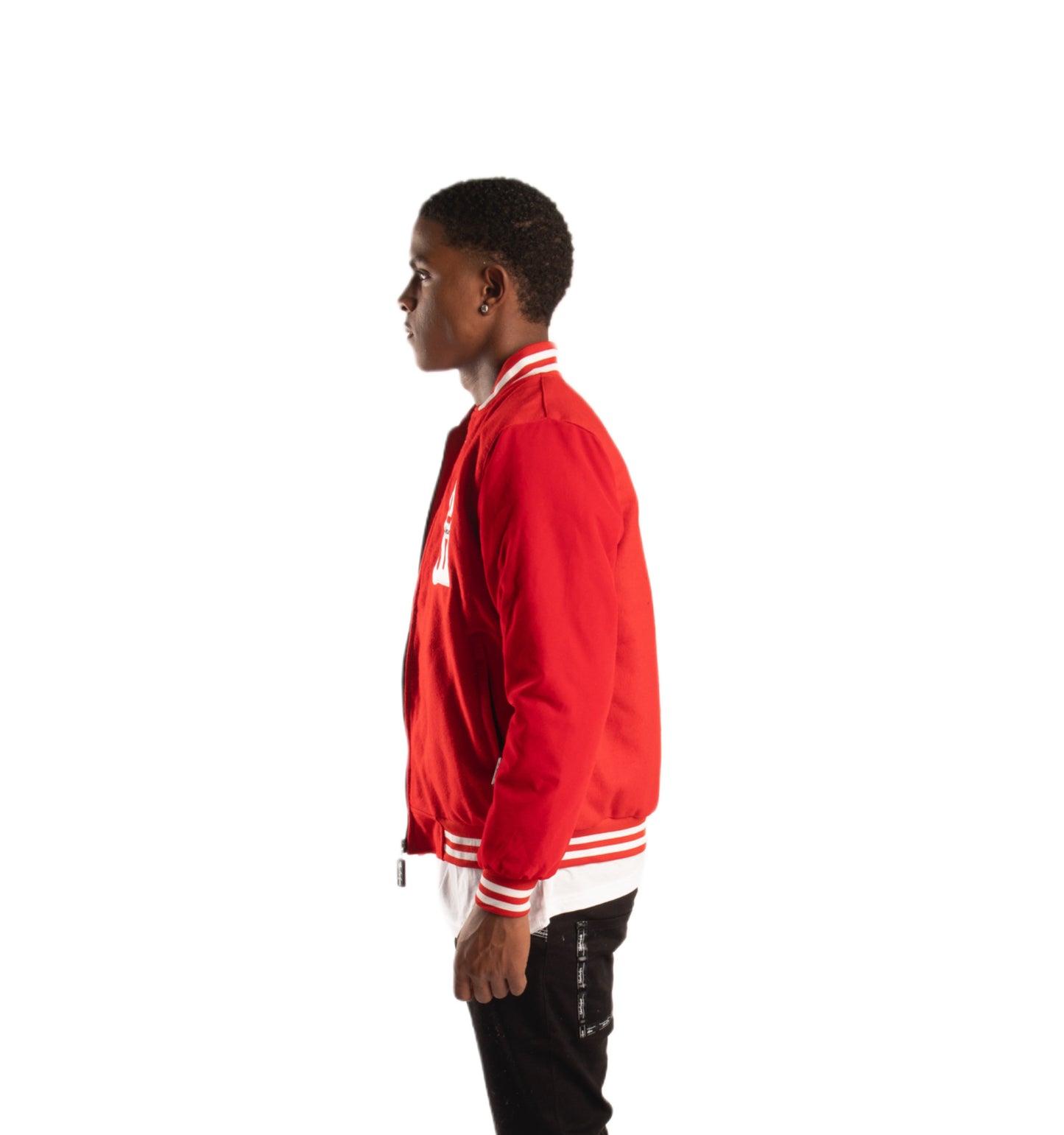 SF1 Varsity Zip Jacket (Red)