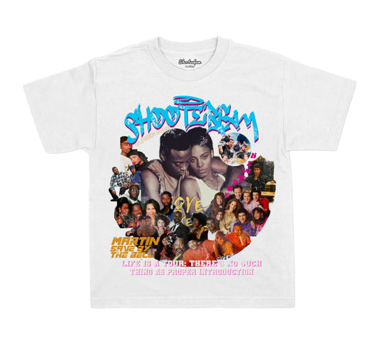 WHITE “SFTV Series” T-Shirt
